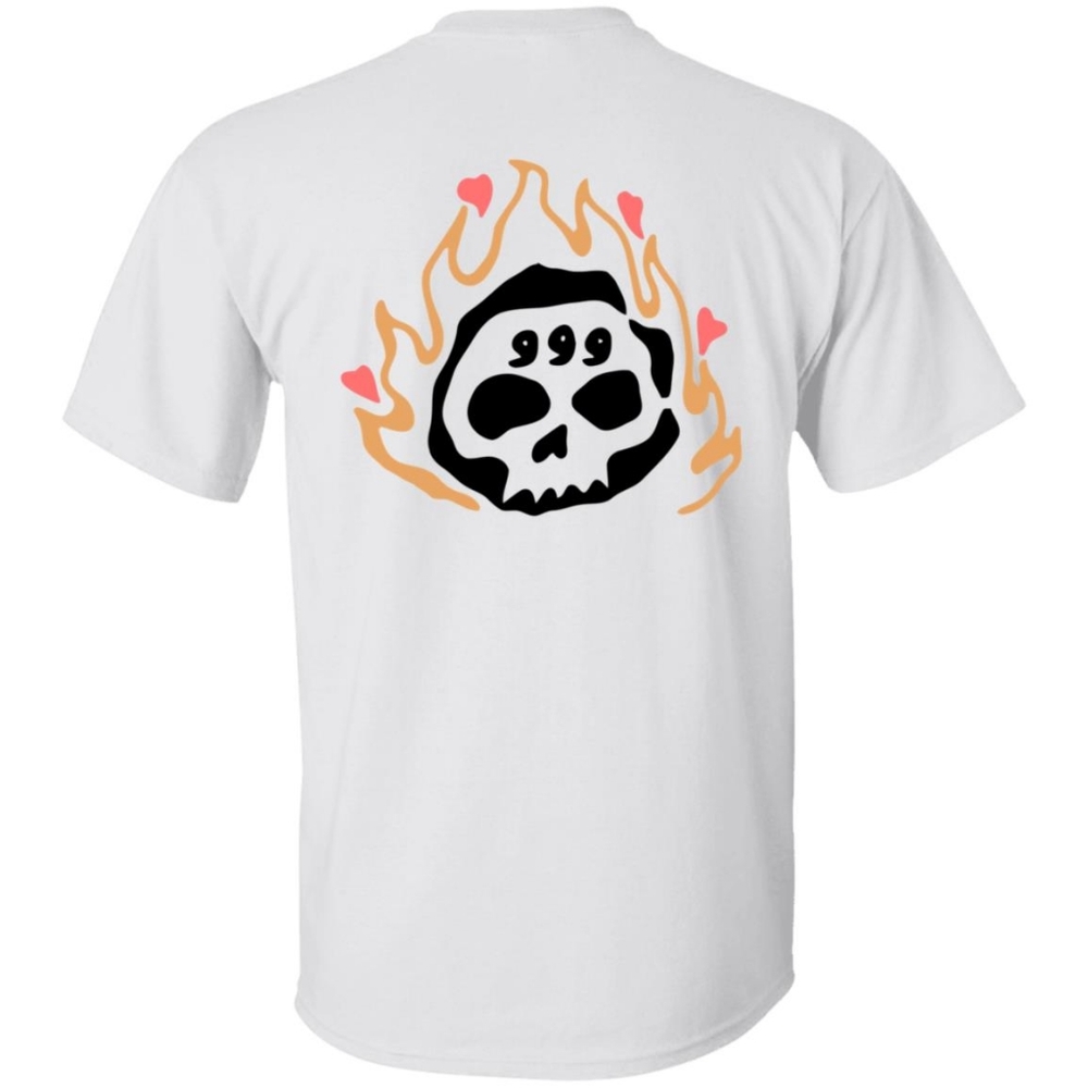Juice wrld burning hearts shirt